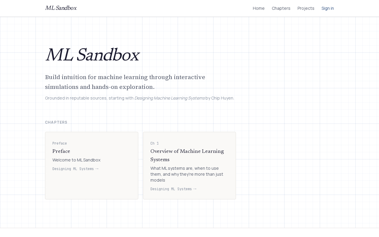 ML Sandbox